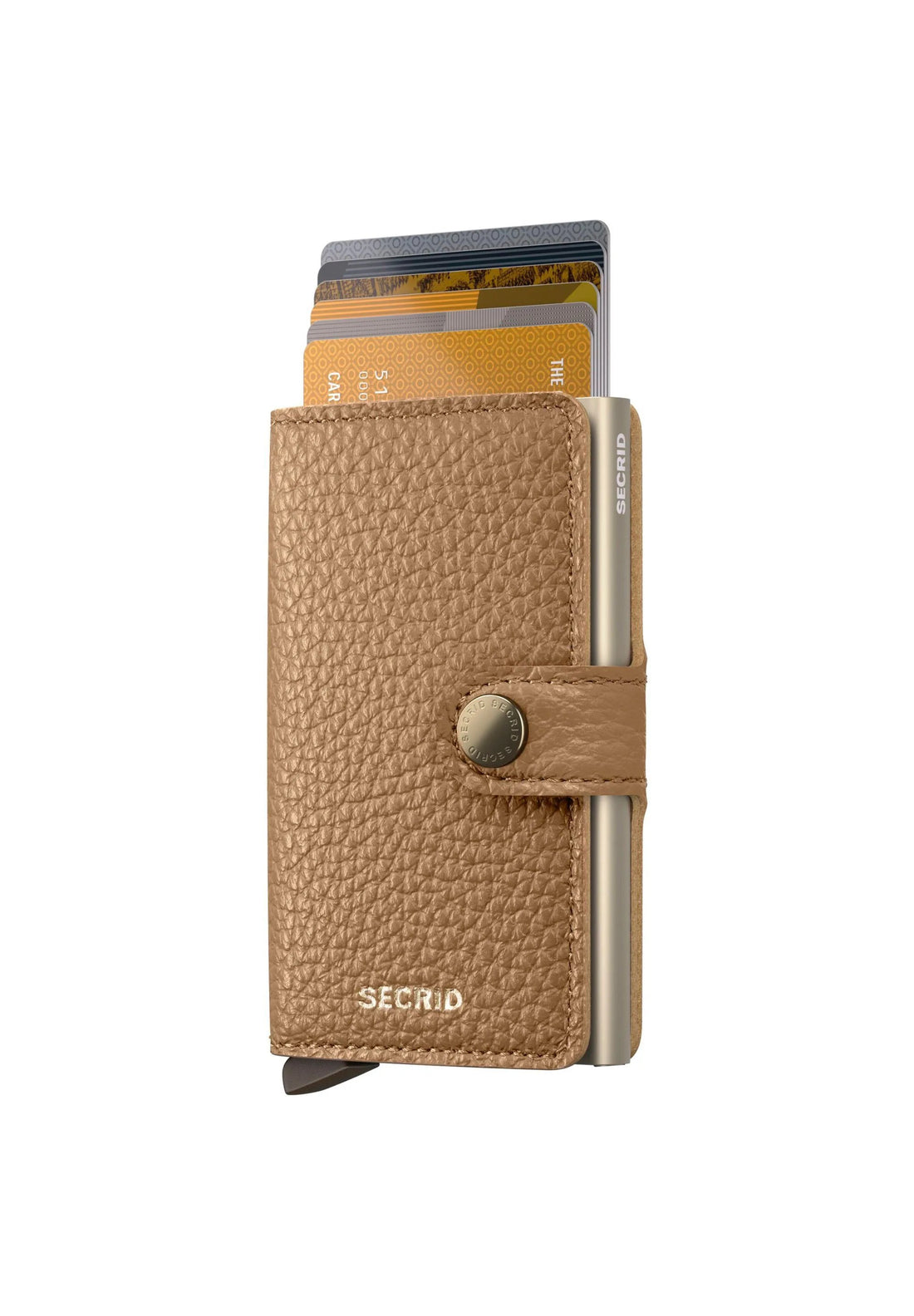 Kreditkartenetui Pebble Cappuccino Braun Thumbnail 