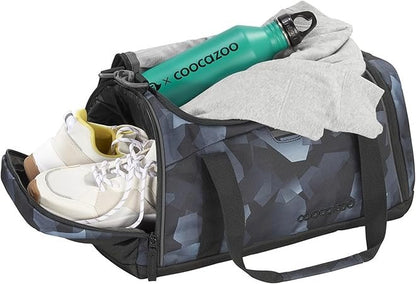 Sporttasche Grey Rocks Schwarz, Grau