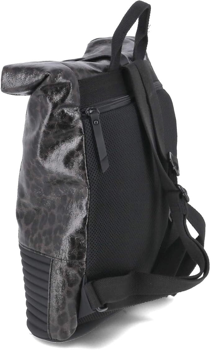 rieker H1426 Cityrucksack Damen Schwarz Grau Thumbnail 