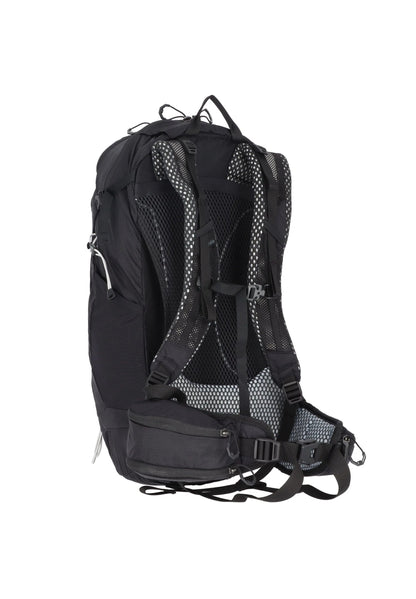 Wanderrucksack Crosstrail 24 Liter Schwarz